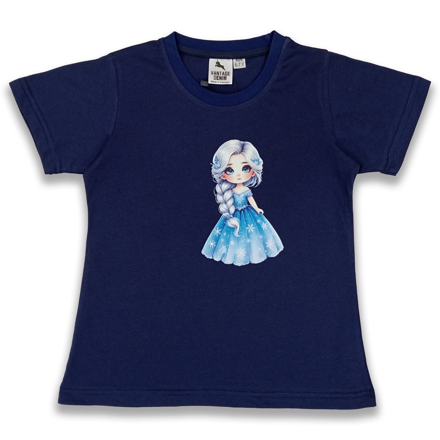 Girls Jersey Print Shirt
