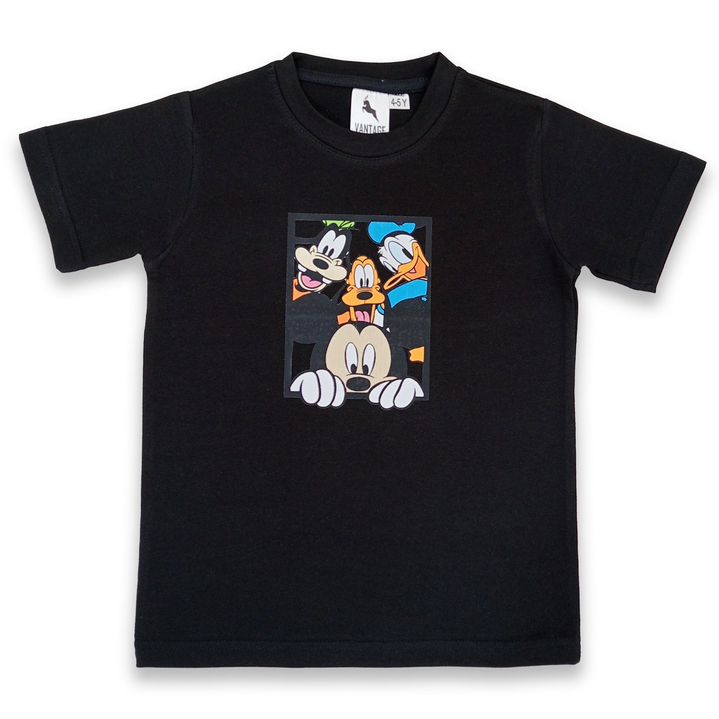 Kids Lycra Jersey Print T-Shirt