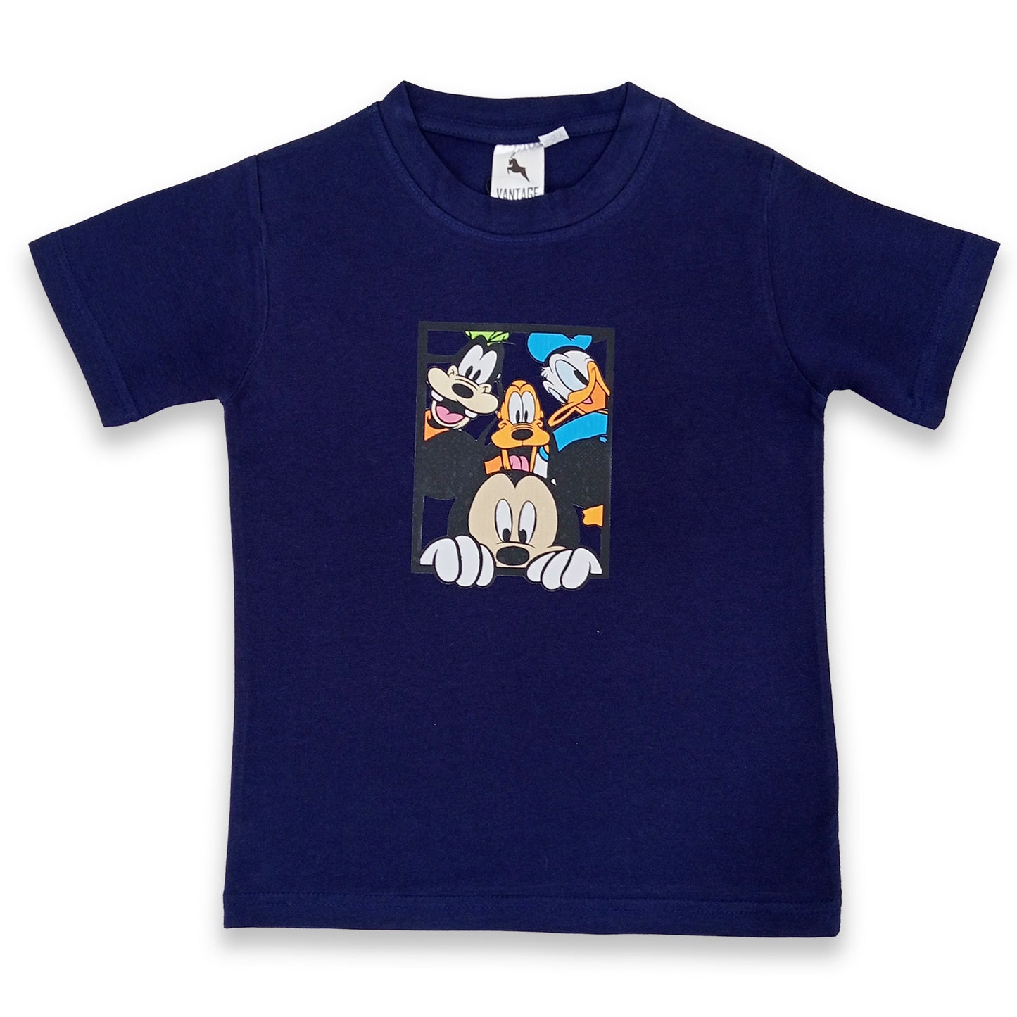 Kids Lycra Jersey Print T-Shirt