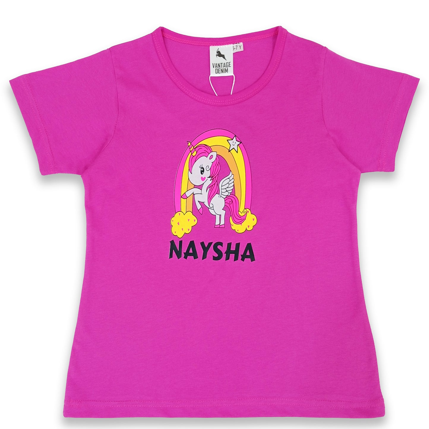 Girls Jersey Swan Shirt