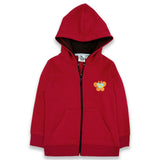 Kids Fleece Zipper Hood Suit