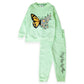 Girls Fleece Butterfly sweat shirt