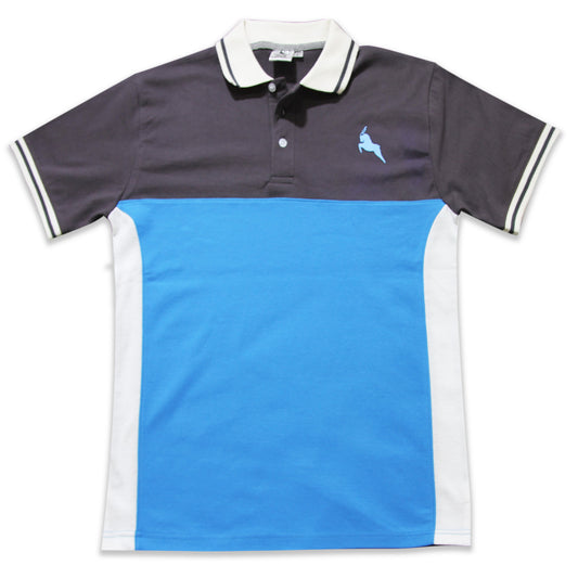 Men Block Panel Polo