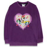 Girls Fleece Power Puff Sweat