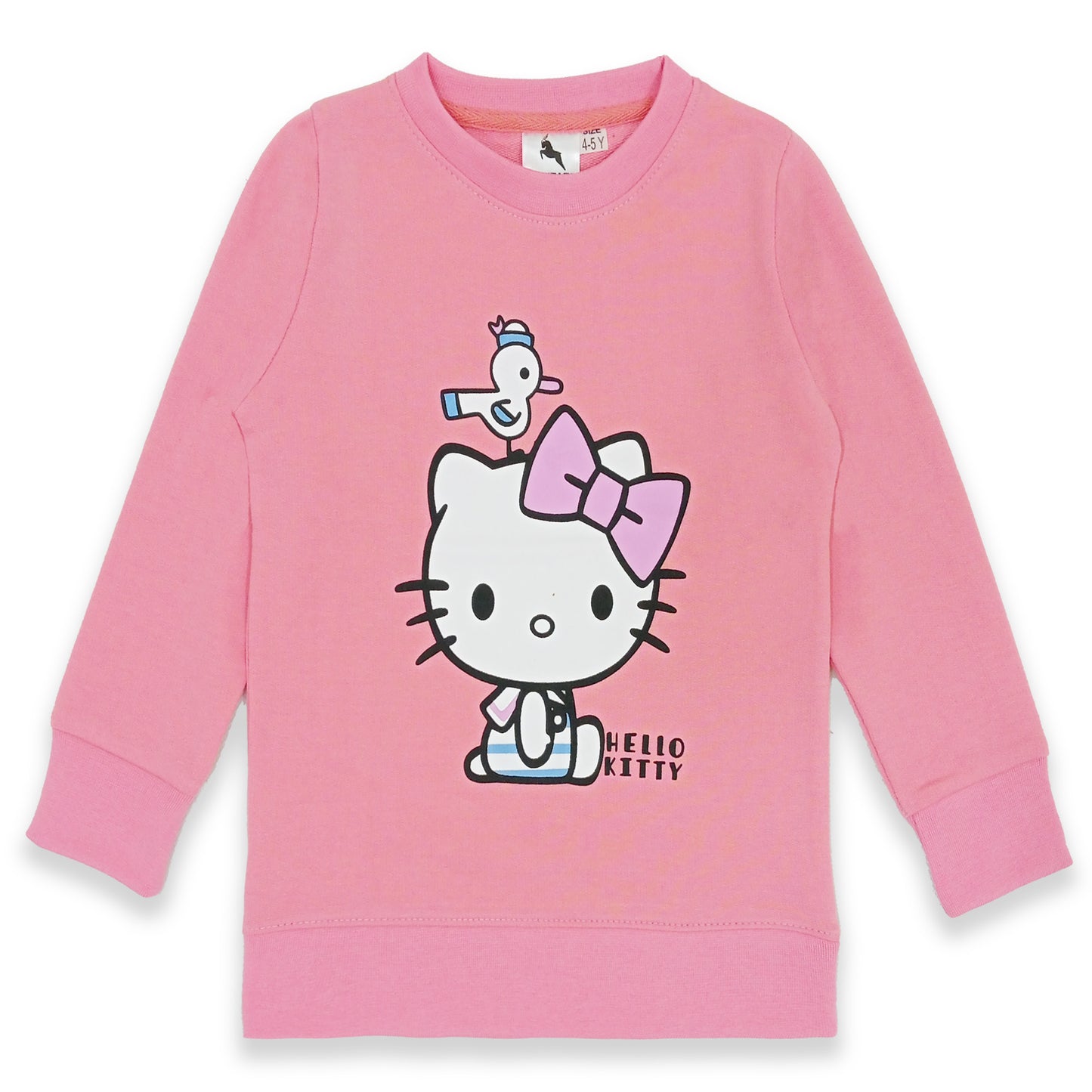 Girls Terry kitty Sweat Shirt