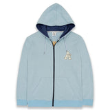 Men Fleece Zipper Hood