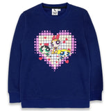 Girls Fleece Power Puff Sweat