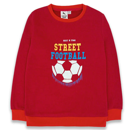 Boys Football Fleece Shirt