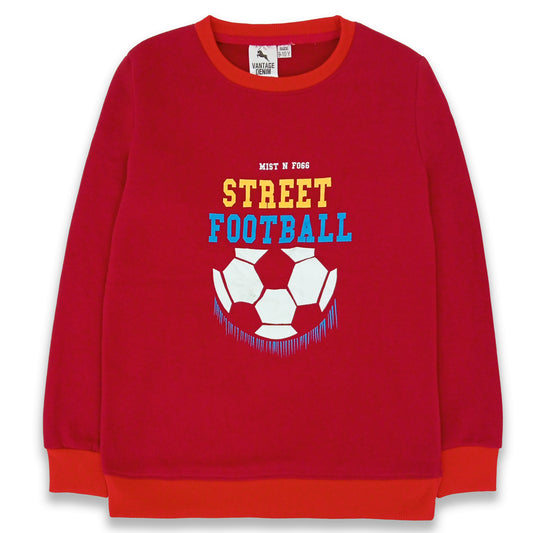 Boys Football Fleece Shirt