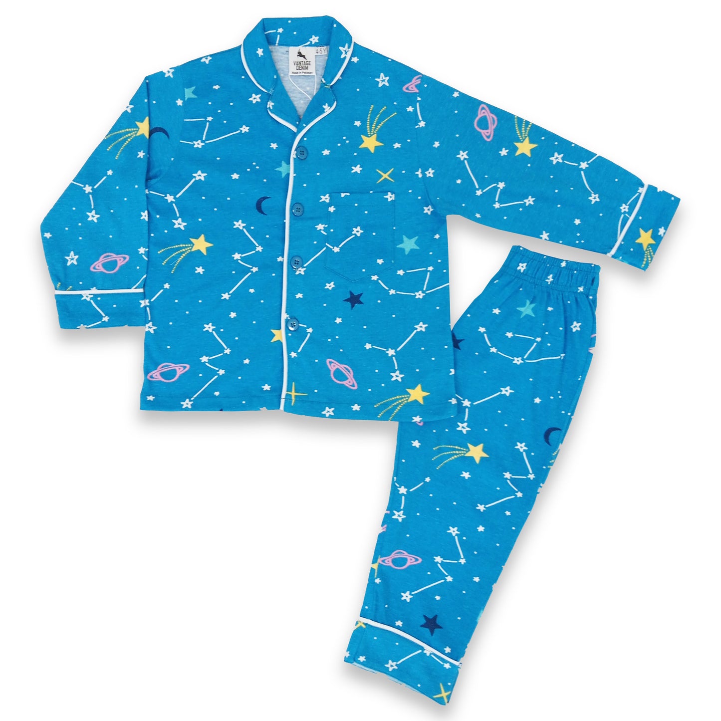 Children Jersey Night Suit