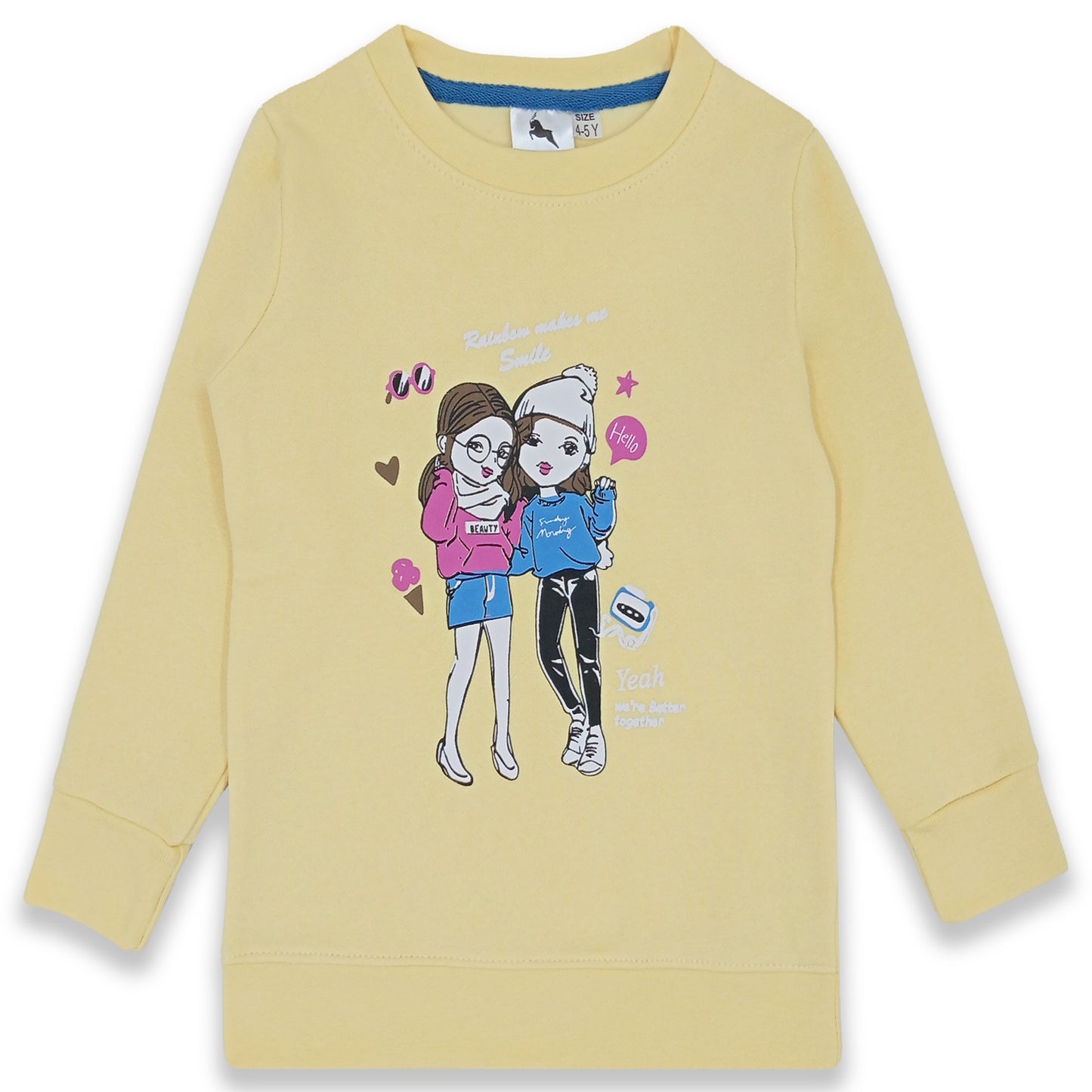 Girls Cartoon Sweat shirt