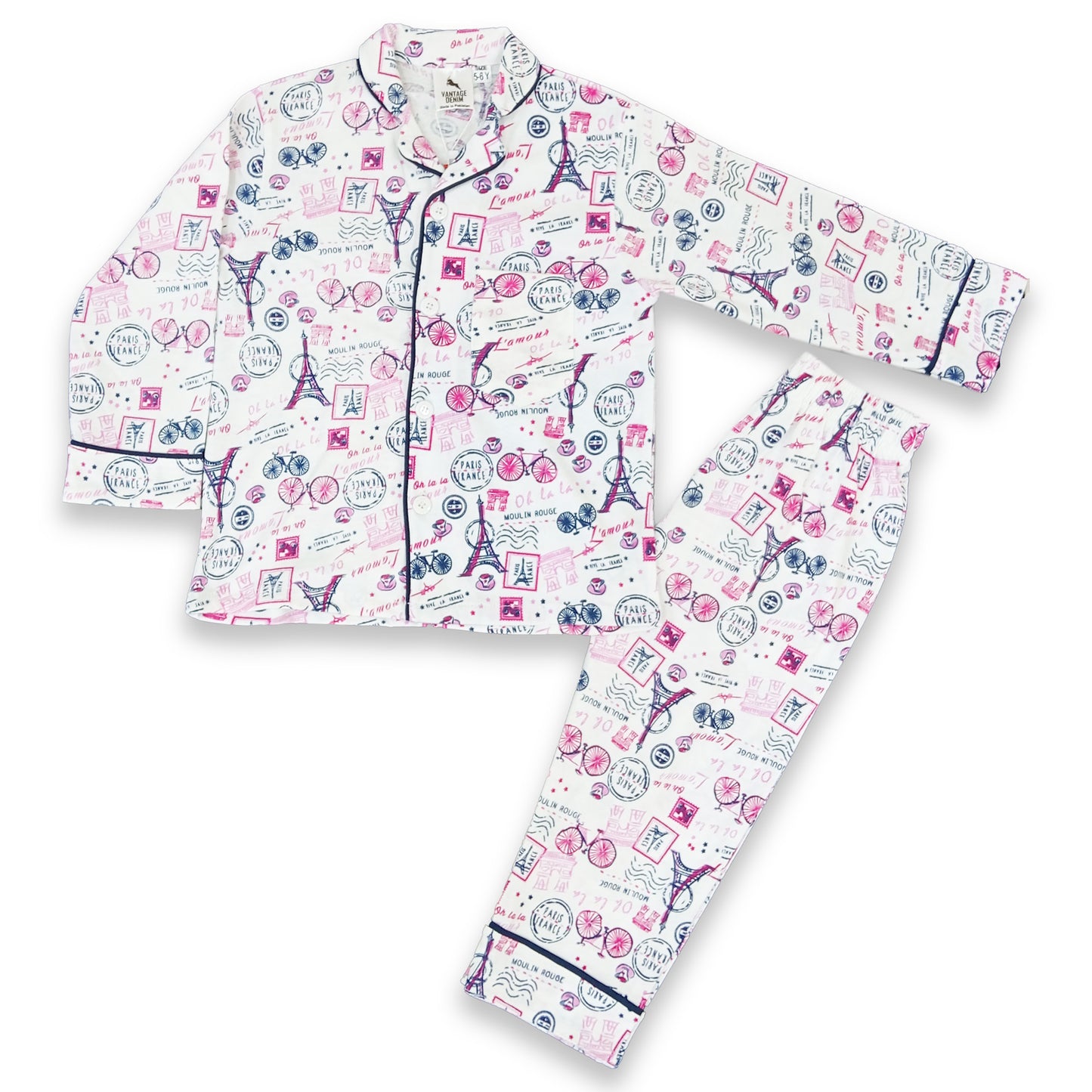 Children Jersey Night Suit