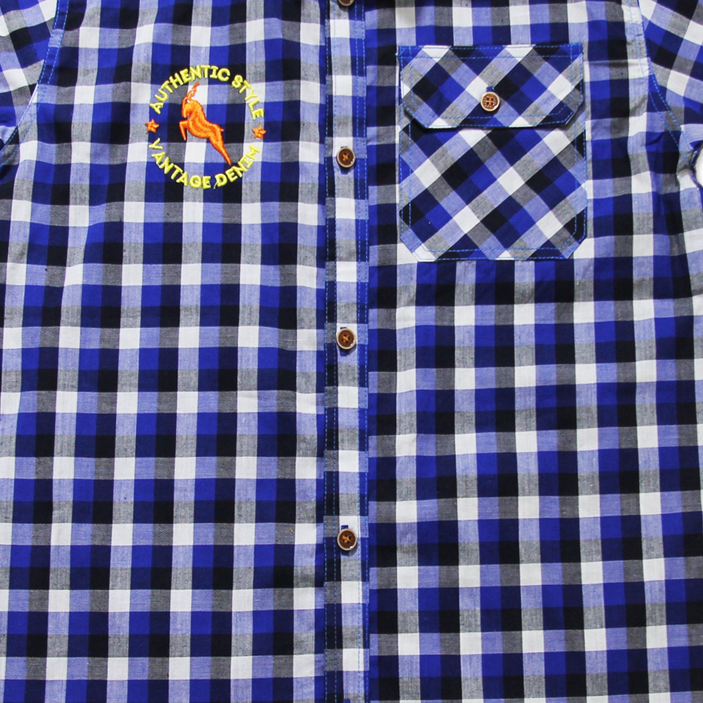 Boys Checkered T-Shirt