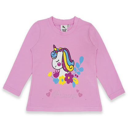 Girls Unicorn Fashion T-Shirt