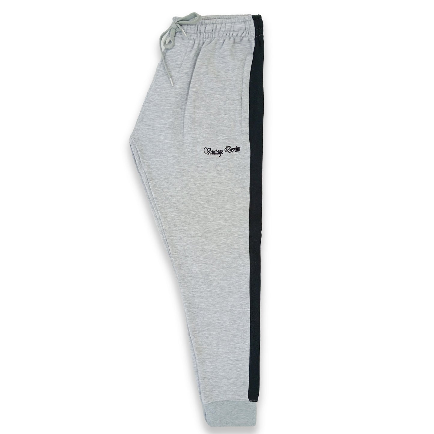 Men Fleece Top Panel Sweat Suit