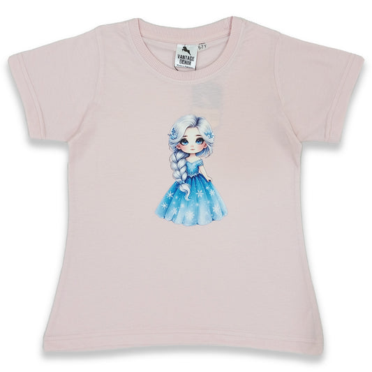 Girls Jersey Print Shirt