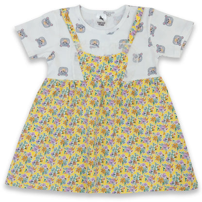 Girls Lycra Tissue Frock