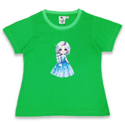 Girls Jersey Print Shirt