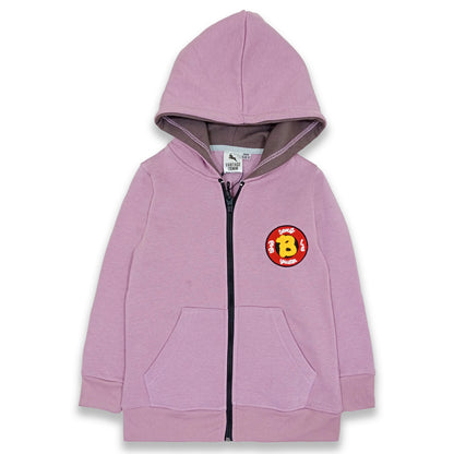 Kids Fleece Zipper Hood Suit