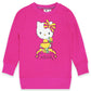 Girls Terry Kitty Basic Sweat Shirt