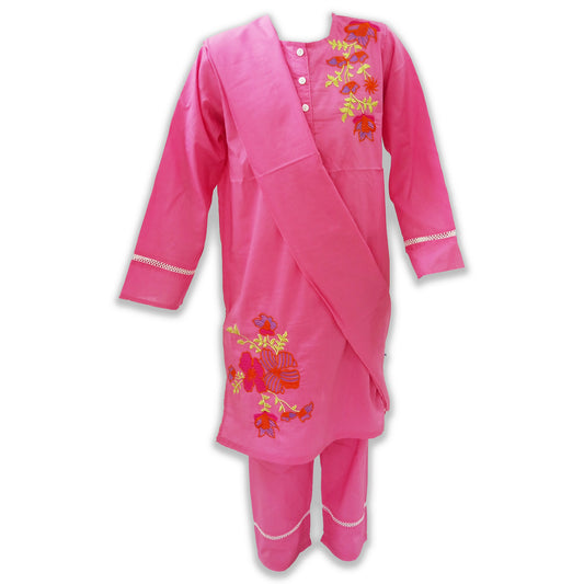 Girls Shalwar Kameez 3PCS Suit