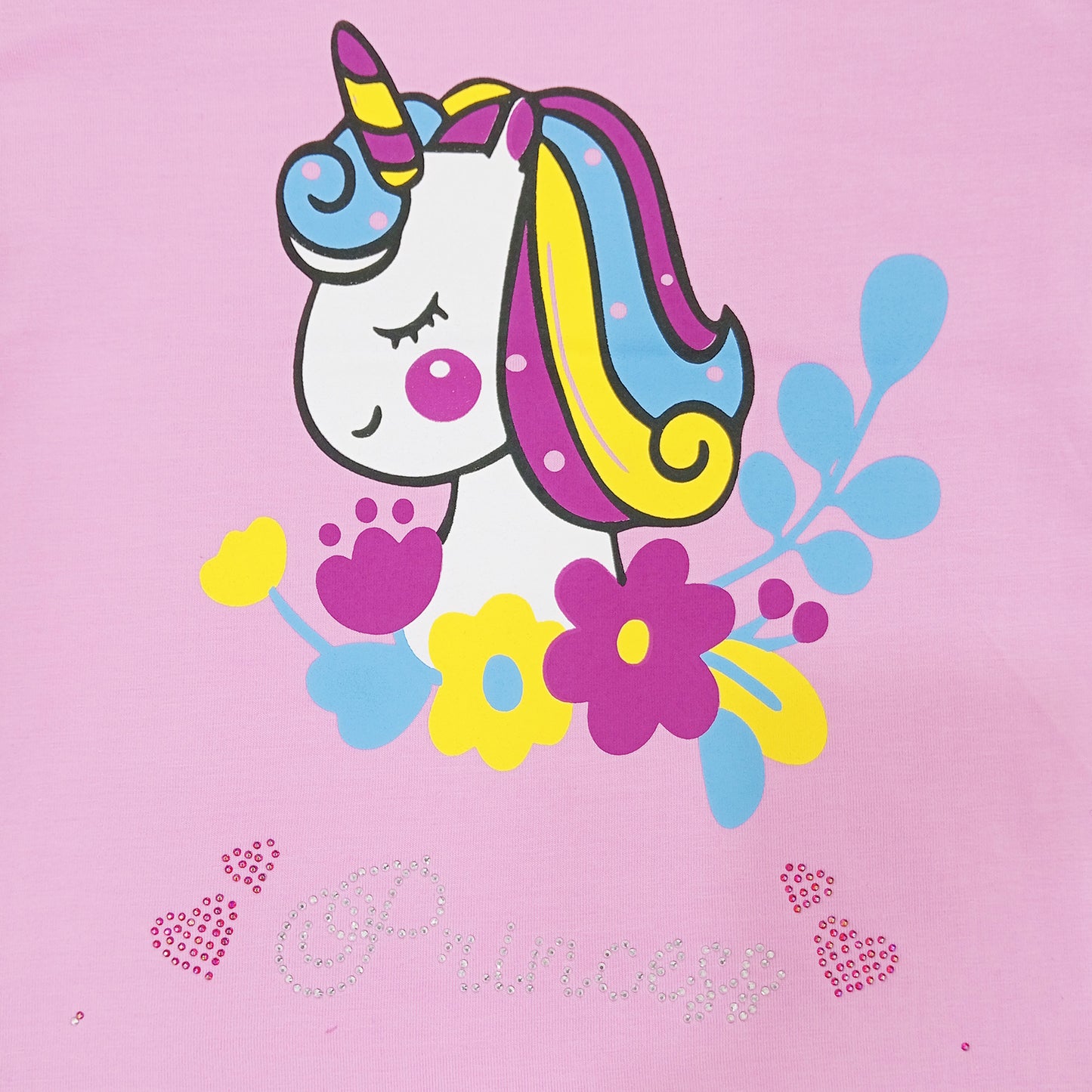 Girls Unicorn Fashion T-Shirt