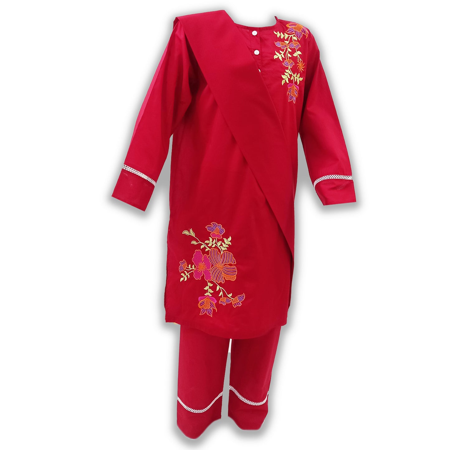 Girls Shalwar Kameez 3PCS Suit