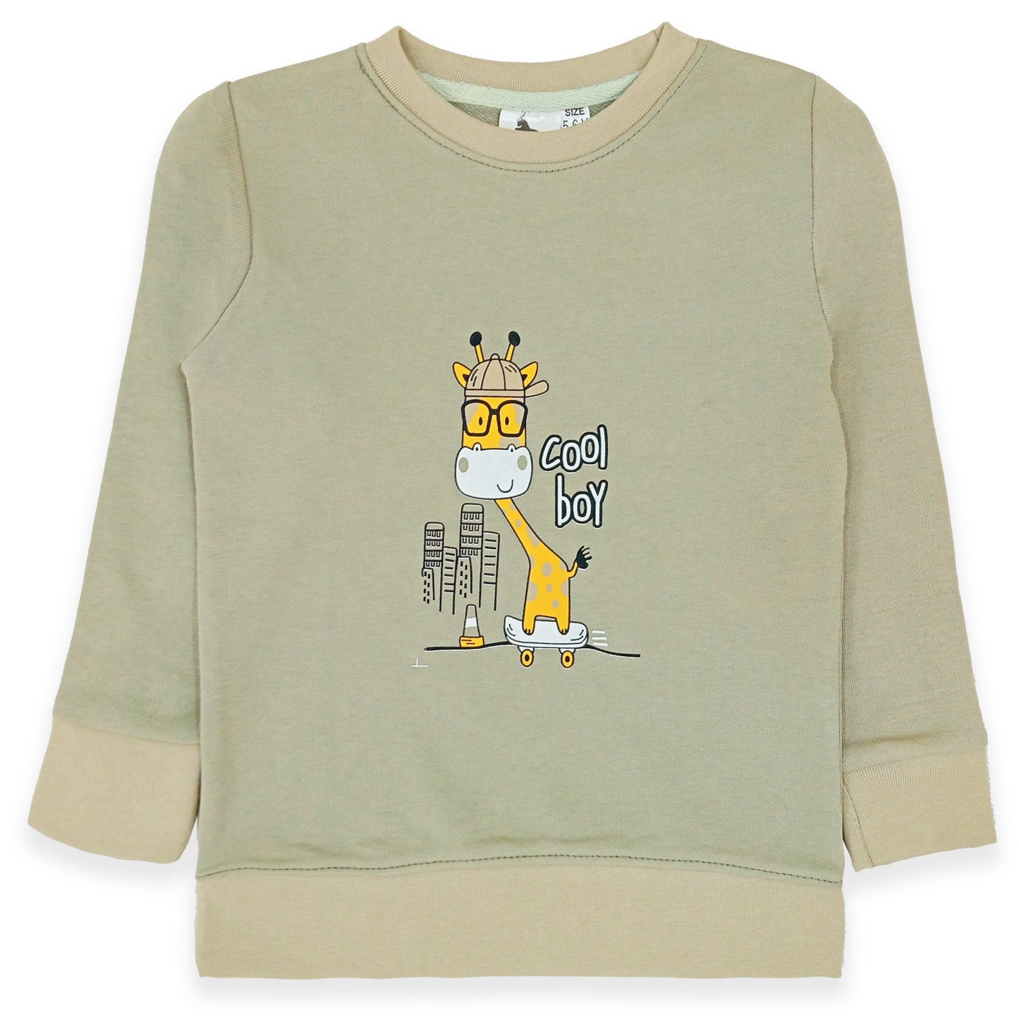 Kids Terry Racing Sweat Shirt